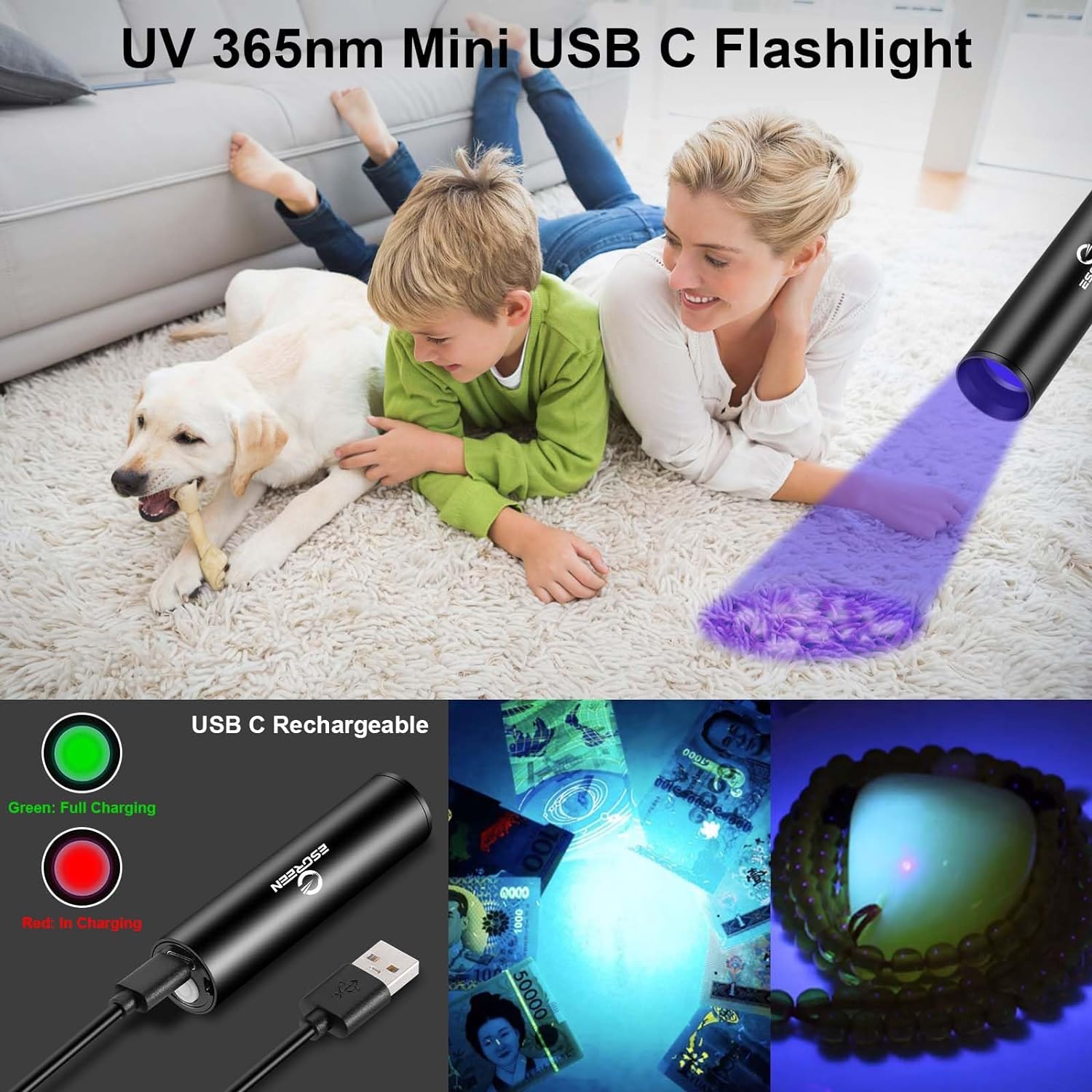 LED UV Flashlight 39